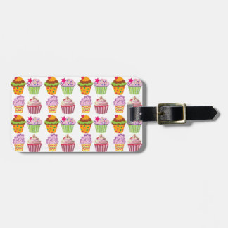 Cupcake Luggage Tag