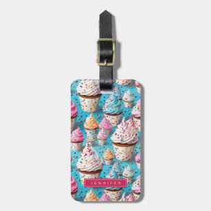 Cupcake Luggage Tags