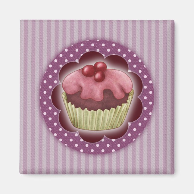 Cupcake Magnet (Front)