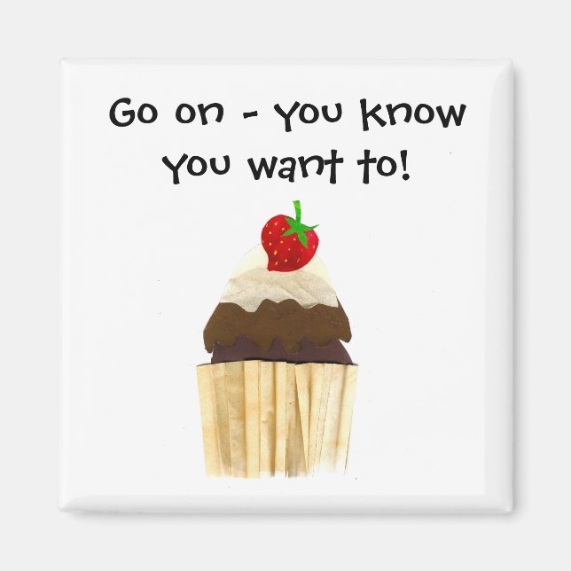 Cupcake Magnet (Front)