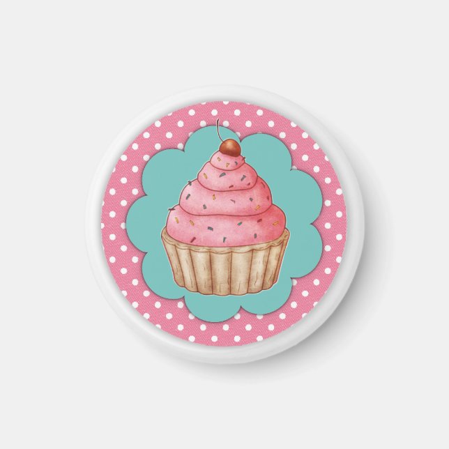 Cupcake Magnet (Front)