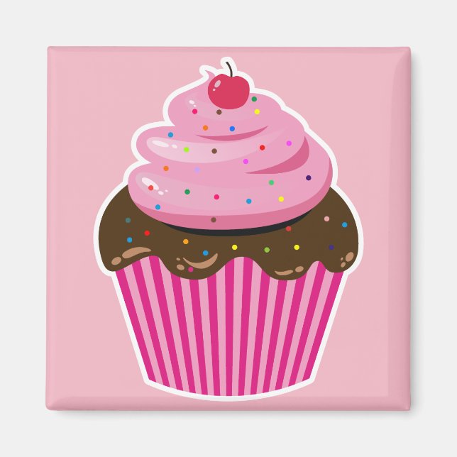 Cupcake Magnet (Front)
