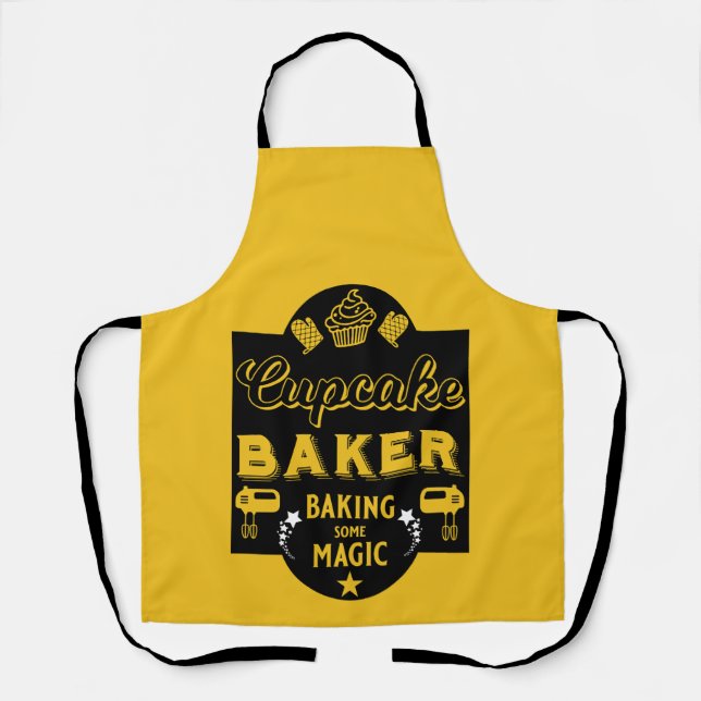 Cupcake Master Baker Apron (Front)
