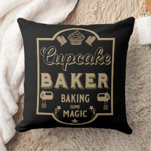 Cupcake Master Baker Cushion