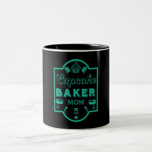 Cupcake Master Baker Two-Tone Coffee Mug