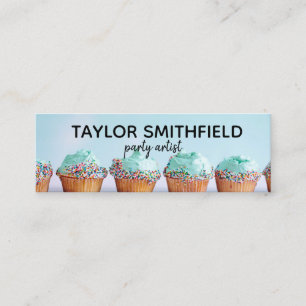 cupcake mini business card
