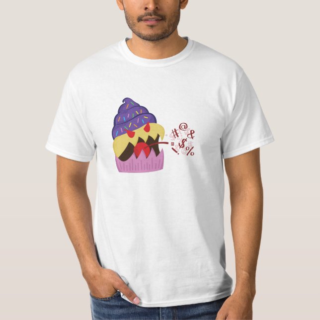 Cupcake Monster Men's T-Shirt (Front)