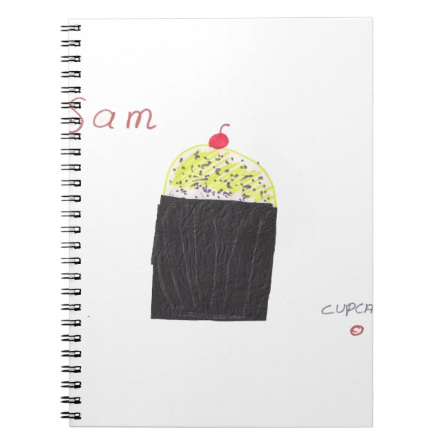 CUPCAKE NOTEBOOK (Front)