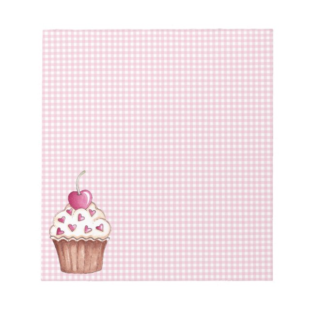Cupcake Notepad (Front)