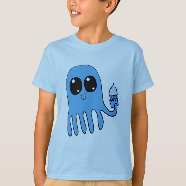 Cupcake Octopus T-Shirt (Front)