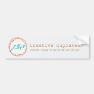 Cupcake or Cookie Decorator Bumper Sticker