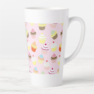 Cupcake Party Latte Mug