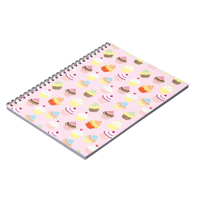 Cupcake Party Photo Notebook (Left Side)