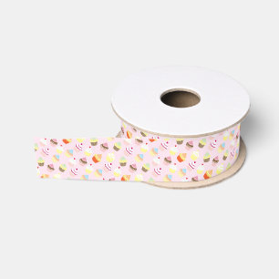 Cupcake Party Ribbon Grosgrain Ribbon
