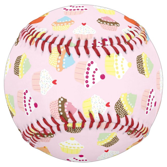Cupcake Party Softball (Front)