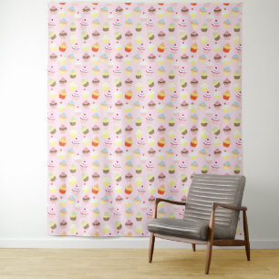 Cupcake Party Tapestry