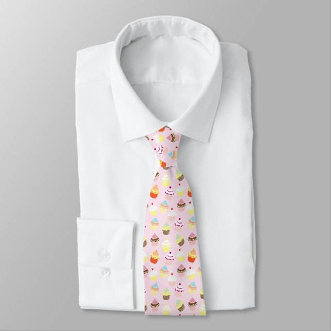 Cupcake Party Tie (Tied)