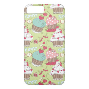 Cupcake pattern iPhone 8 plus/7 plus case