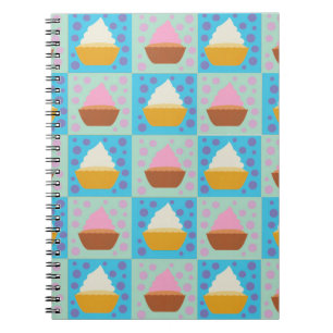 Cupcake Pattern Notebook