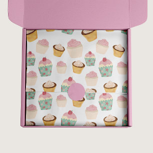 Cupcake Pattern Tissue Paper