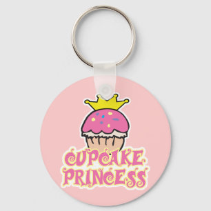 Cupcake Princess Key Ring