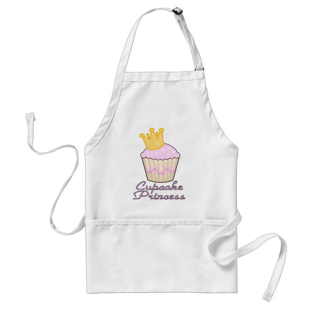 cupcake princess standard apron (Front)