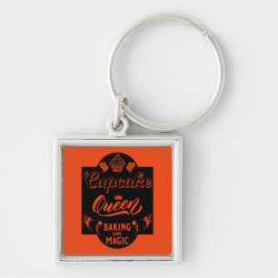 Cupcake Queen Key Ring