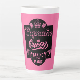 Cupcake Queen Latte Mug