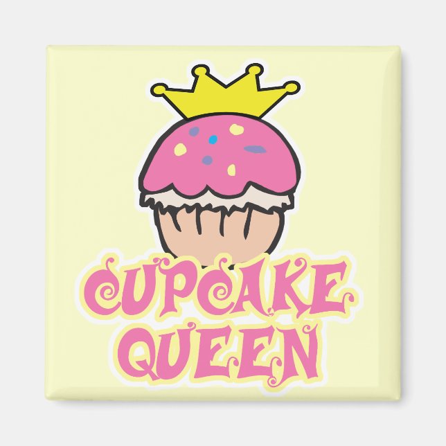 Cupcake Queen Magnet (Front)