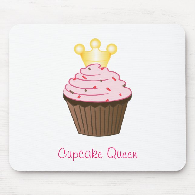 Cupcake Queen Mousepad (Front)
