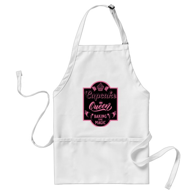 Cupcake Queen Standard Apron (Front)