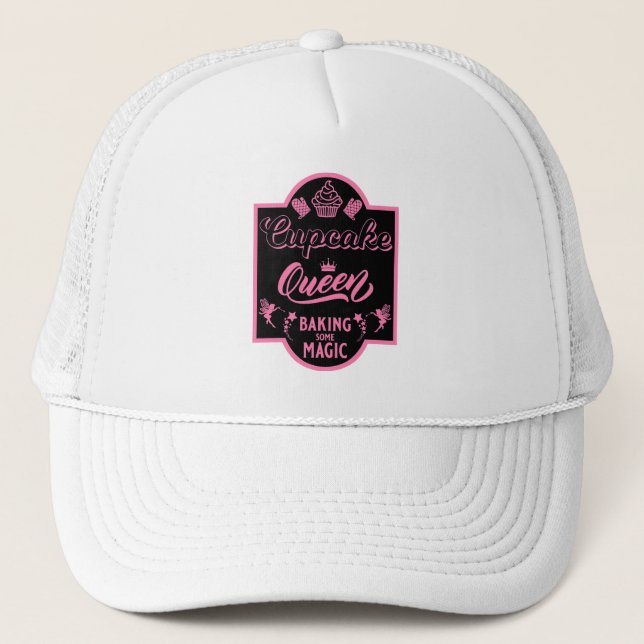 Cupcake Queen Trucker Hat (Front)