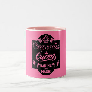 Cupcake Queen Two-Tone Coffee Mug