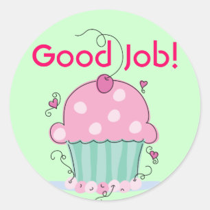 Cupcake Reward Stickers