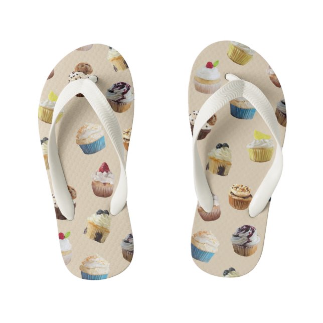 Cupcake royale kid's thongs (Footbed)
