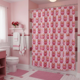 Cupcake Shower Curtain
