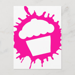 cupcake splatz postcard