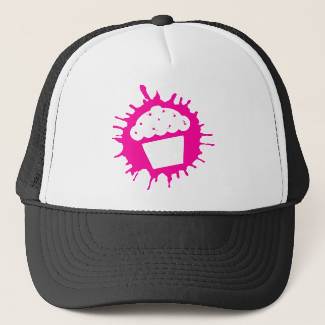 cupcake splatz trucker hat (Front)