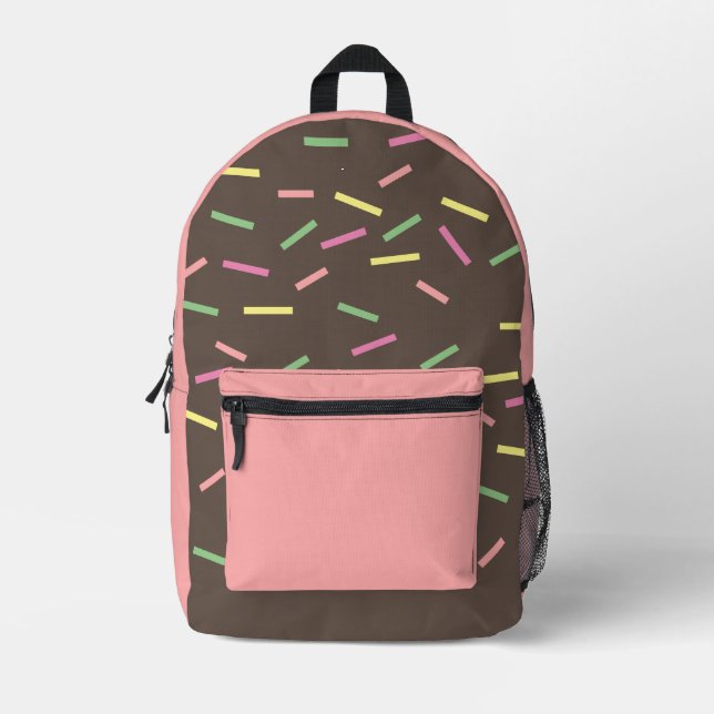 Cupcake Sprinkles Back Pack (Front)
