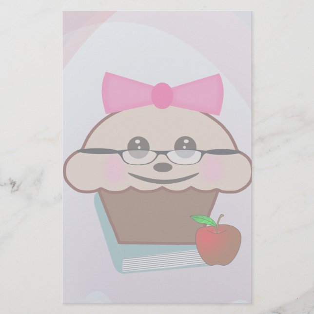 Cupcake Stationery (Front)