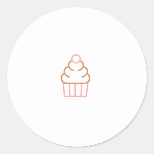 Cupcake Sticker