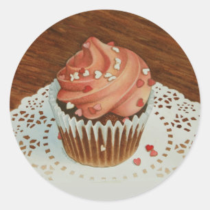 Cupcake Sticker