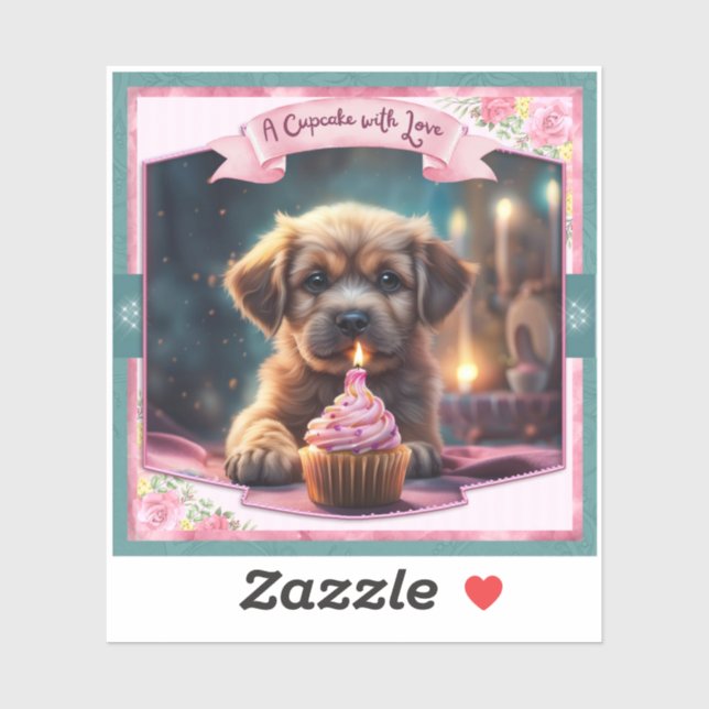 Cupcake Sticker (Sheet)