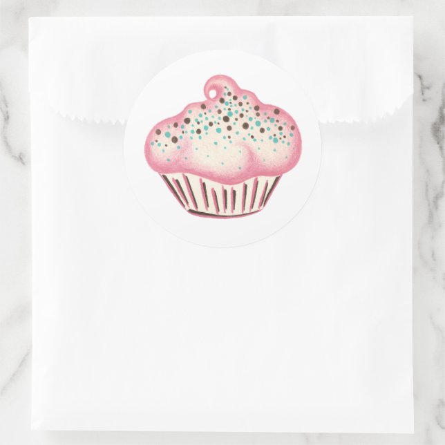 Cupcake Sticker (Bag)