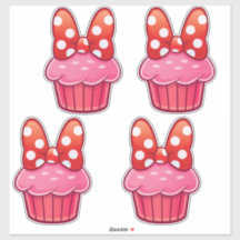 Cupcake Sticker