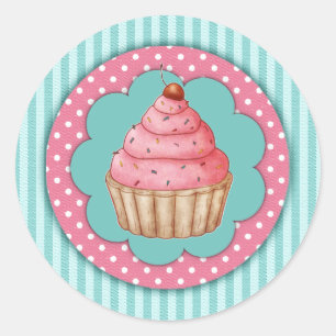 Cupcake Stickers