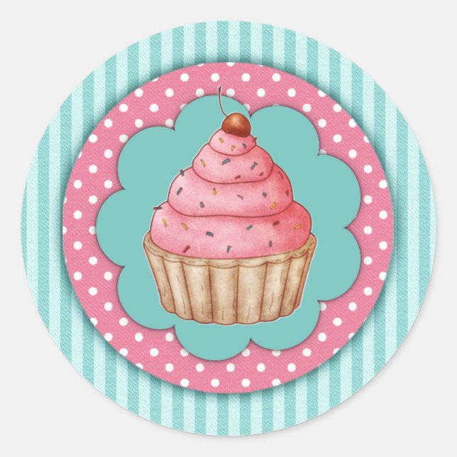 Cupcake Stickers (Front)