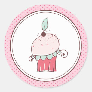 Cupcake Stickers