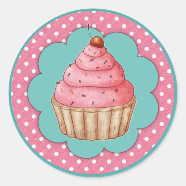 Cupcake Stickers (Front)