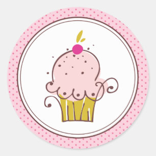 Cupcake Stickers
